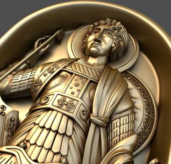 3D model Holy Martyr George (STL)