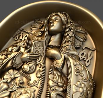 3D model Kalujgskay Mother of God (STL)