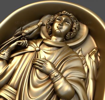 3D model Saint Tryphon (STL)