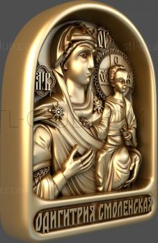 3D model Icon of the Mother of God Hodegetria of Smolensk (STL)