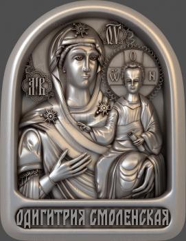 3D model Icon of the Mother of God Hodegetria of Smolensk (STL)