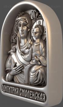 3D model Icon of the Mother of God Hodegetria of Smolensk (STL)