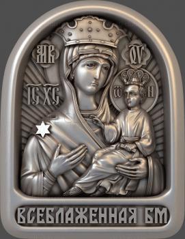 3D model Blessed Mother of God (STL)