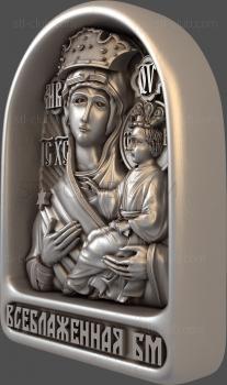 3D model Blessed Mother of God (STL)