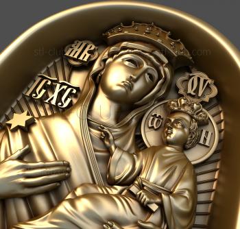 3D model Blessed Mother of God (STL)