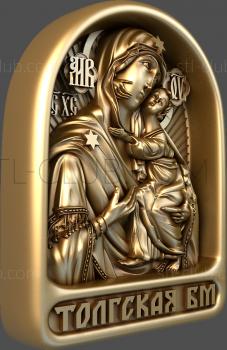 3D model Tolgskaya Mother of God (STL)