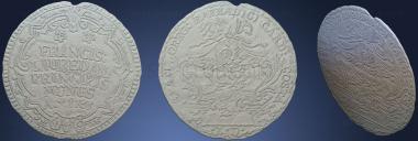 3D модель Красивая монета Венеции 1761 года (STL)