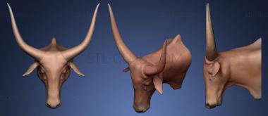3D модель Скульптура плачущей коровы (STL)