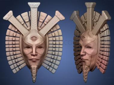 3D model Dagoth mask highpoly (STL)