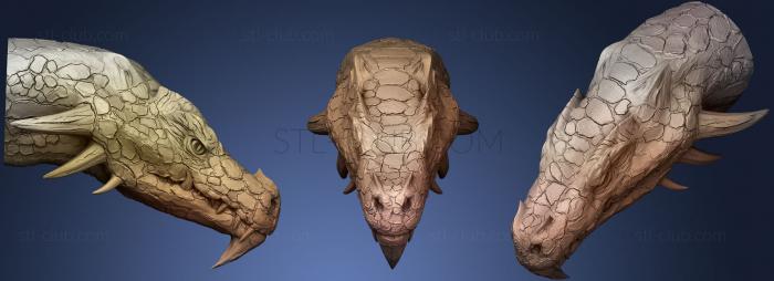 Dragon Head Sculpt 01
