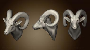 3D model Horned Sheep 2 (STL)