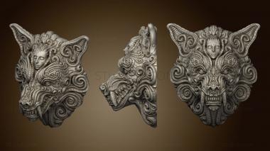 3D model Ornate Wolf Zane Rogers (STL)