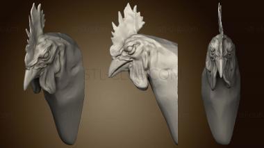 3D model Rooster 14 (STL)