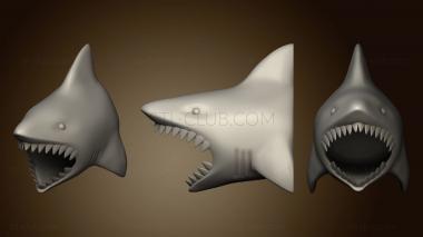 3D модель Держатель для карандашей Shark (STL)