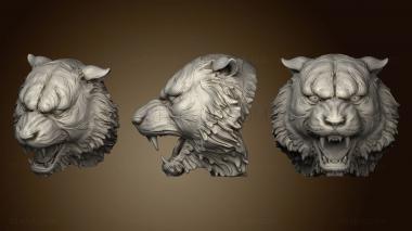 3D model Tigger head (STL)