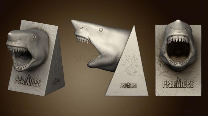 3D model White Shark (STL)