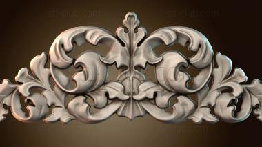 3D модель Центральный декоративный элемент (STL)