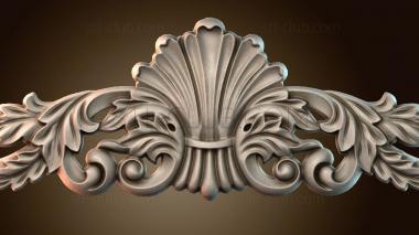 3D модель Центральный элемент декора (STL)