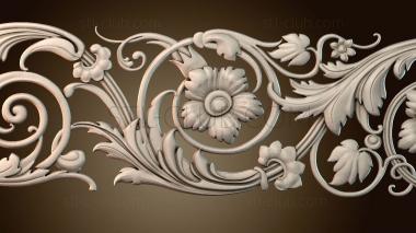 3D модель Цветочный декор (STL)