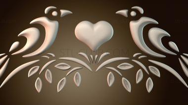 3D модель Узор из двух колечек (STL)