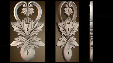 3D модель Узор цветочной корзины (STL)