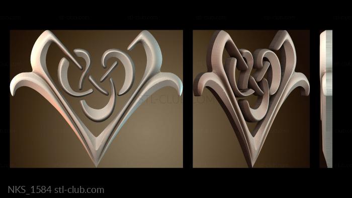 Накладки симметричные NKS_1584