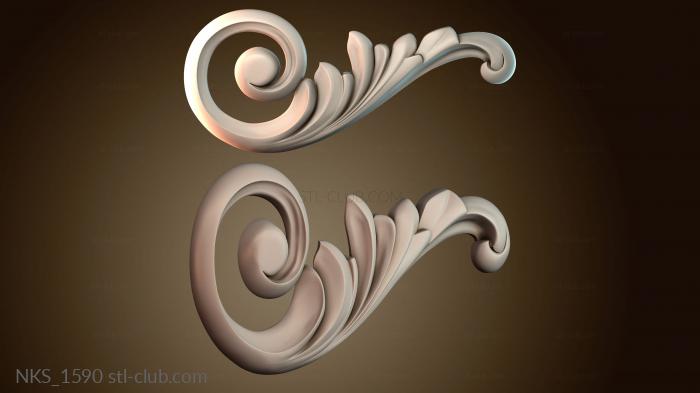 Накладки симметричные NKS_1590