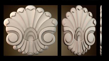 3D модель Узор цветы (STL)