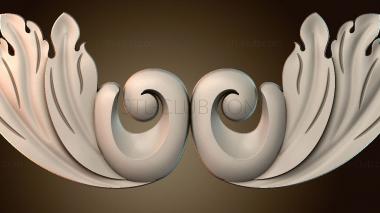 3D модель Узор цветы (STL)