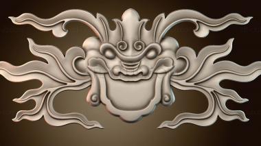 3D модель Поклонение дракону (STL)