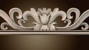 3D модель Узор цветы (STL)