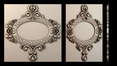 3D модель Узор цветы (STL)