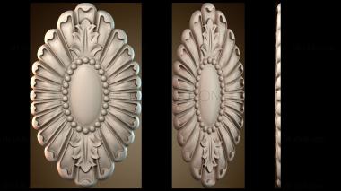 3D модель Овальный узор (STL)