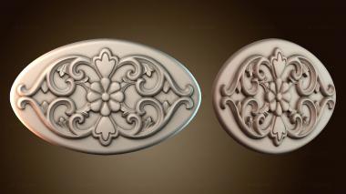 3D модель Овальный узор (STL)