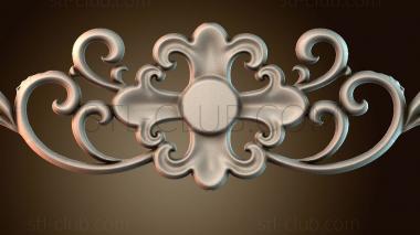 3D модель Узор цветы (STL)