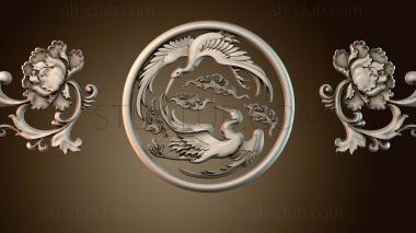 3D модель Узор цветы (STL)