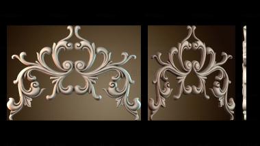 3D модель Узор цветы (STL)