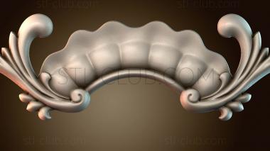 3D модель Узор цветы (STL)