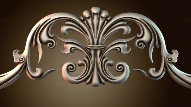 3D модель Узор цветы (STL)