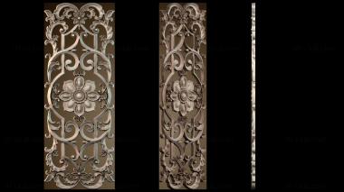 3D модель Узор цветы (STL)