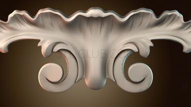 3D модель Узор цветы (STL)