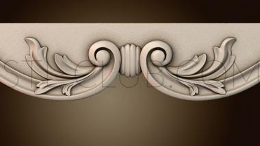 3D модель Узор цветы (STL)