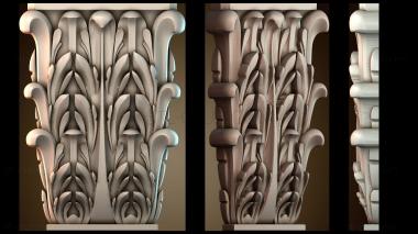 3D модель Узор цветы (STL)