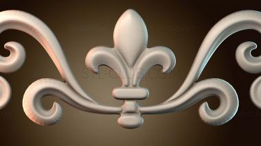 3D модель Узор цветы (STL)