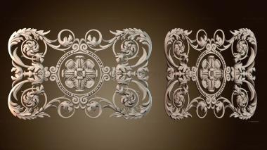 3D модель Антикварный декоративный узор (STL)