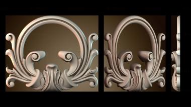 3D модель Узор цветы (STL)