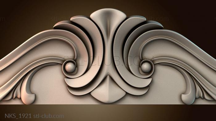 Накладки симметричные Узор в центре