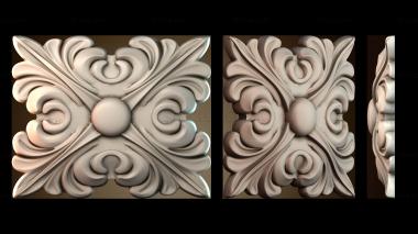 3D модель Узор Цветок (STL)