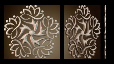 3D модель Узор Цветок (STL)