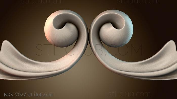 Накладки симметричные NKS_2027